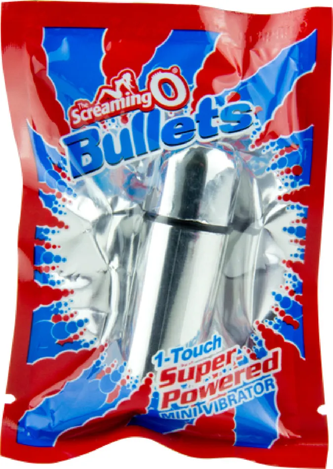 Screaming O Female Sex Toys Screaming O Bullet Silver Vibrator Sex Adult Pleasure Orgasm