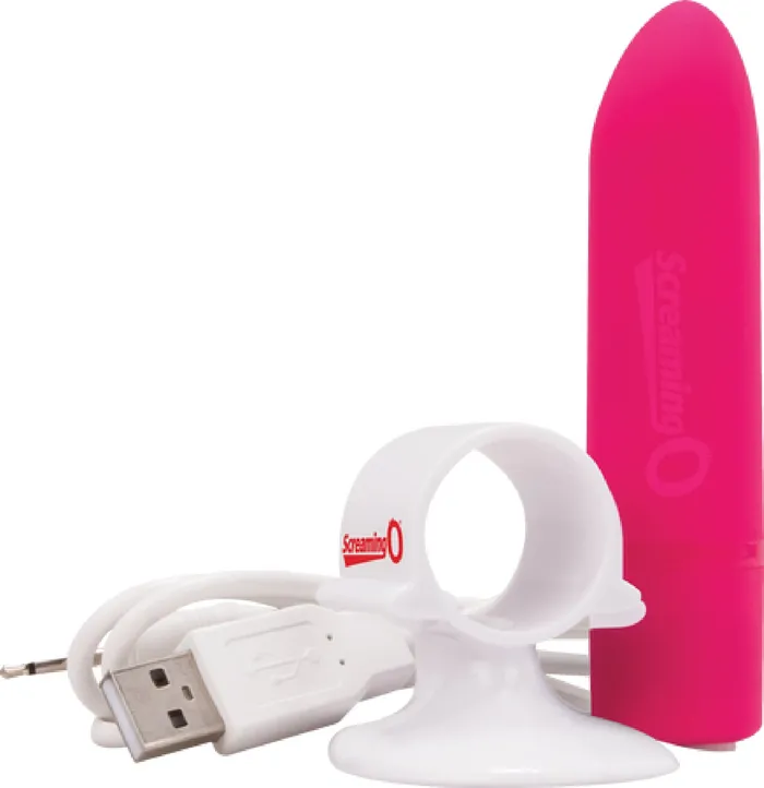 Screaming O Vibrators Positive Vibe Pink Sex Toy Adult Pleasure Orgasm