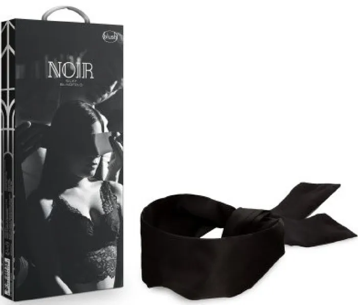 Silky Blindfold Black Blush Novelties Anal