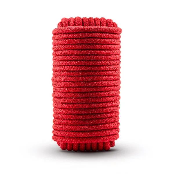 Temptasia Bondage Rope 97m Red Blush Restraints