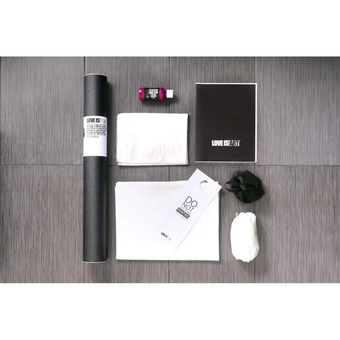 Vibrators Love is Art Canvas and Paint Kit for Couples Liberator