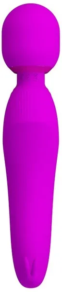 Vibrators Pretty Love Rechargeable Curtis Wand Purple