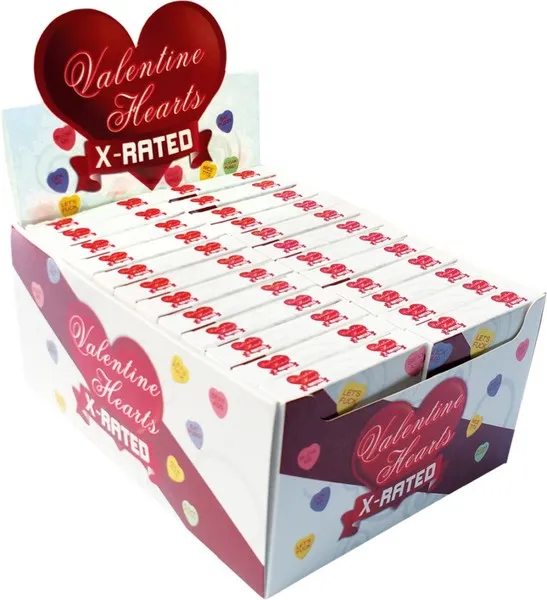 XRated Valentine Candies 24 X Display Hott Products Unlimited Vibrators