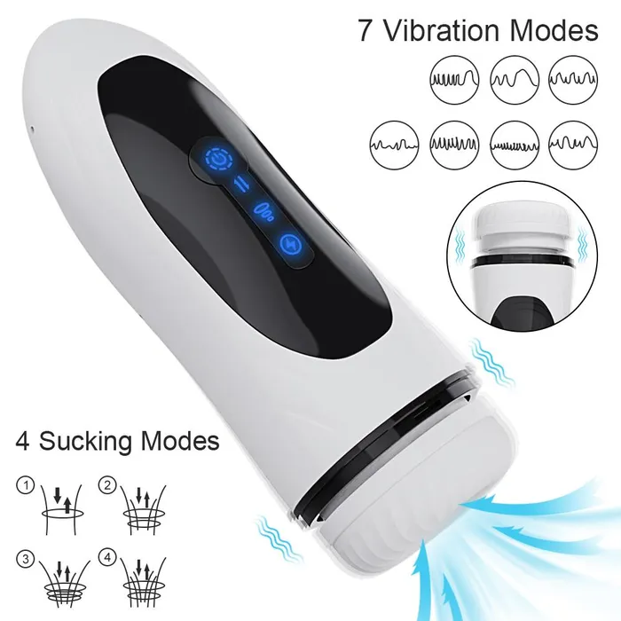 Automatic Male Masturbator Telescopic Vibrating Sucking Masturbation Stimulation Blowjob Piston Thrusting Adult Goods soniker Male Sex Toys
