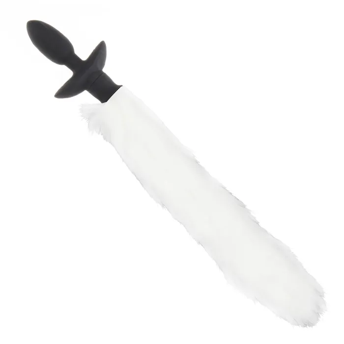 BEDROOM KINKS Male Sex Toys Tell Tail Vibrating Wagging Tail Anal Plug White BEDROOM KINKS Male Sex Toys Tell Tail Vibrating Wagging Tail Anal Plug White