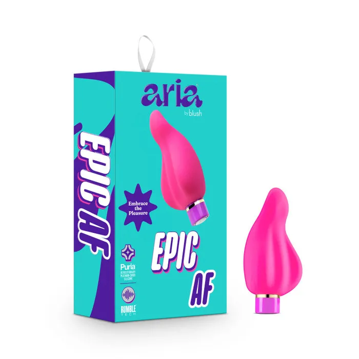 Blush Novelties Female Sex Toys Aria Epic AF Fuschia USB Rechargeable Stimulator Blush Novelties Female Sex Toys Aria Epic AF Fuschia USB Rechargeable Stimulator