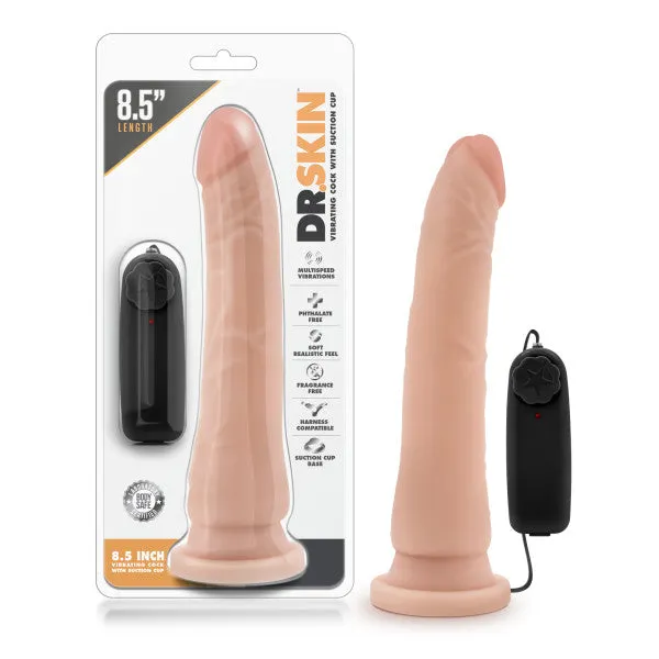 Blush Novelties Female Sex Toys Dr Skin 85 Vibrating Realistic Cock 216 cm Vibrating Dong Blush Novelties Female Sex Toys Dr Skin 85 Vibrating Realistic Cock 216 cm Vibrating Dong