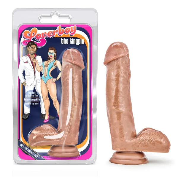 Blush Novelties Loverboy The Kingpin Brown 178 cm 7 Dong Dildos