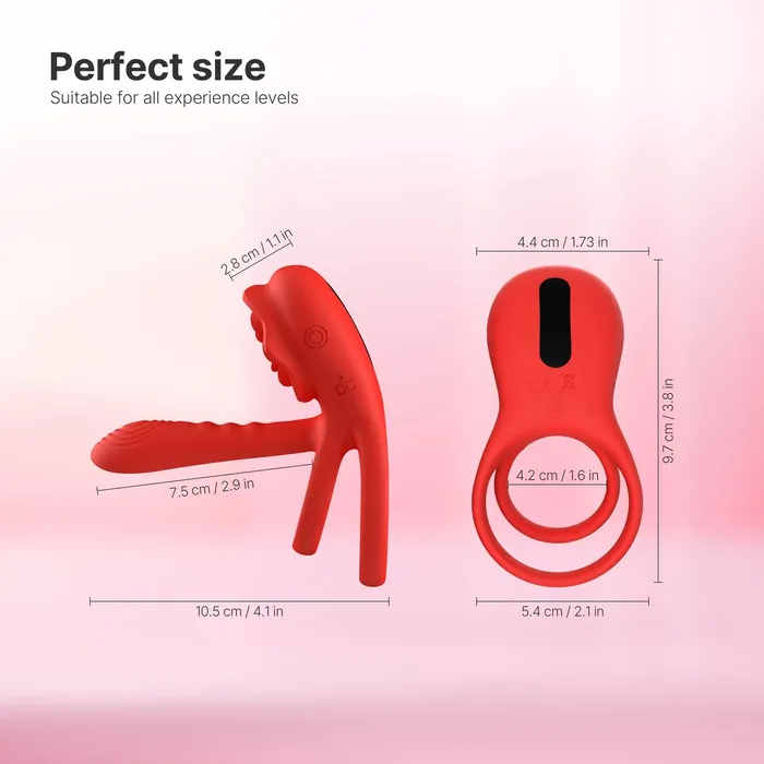 Candyhub Rose Ring Male Sex Toys