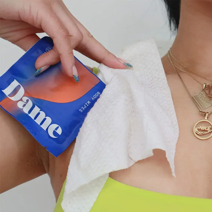 Dame Vibrators MultiPurpose Body Wipes Dame
