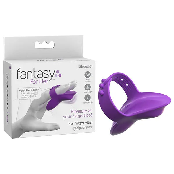 Female Sex Toys Pipedream Fantasy For Her Finger Vibe USB Rechargeable Finger Stimulator Female Sex Toys Pipedream Fantasy For Her Finger Vibe USB Rechargeable Finger Stimulator