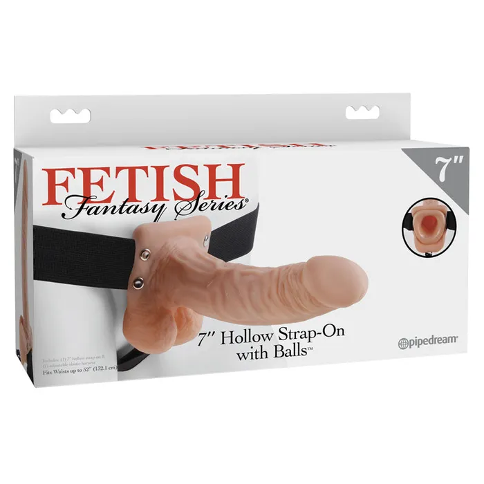 Female Sex Toys Pipedream Fetish Fantasy Series 7 Hollow StrapOn With Balls 178 cm 7 Hollow StrapOn Female Sex Toys Pipedream Fetish Fantasy Series 7 Hollow StrapOn With Balls 178 cm 7 Hollow StrapOn