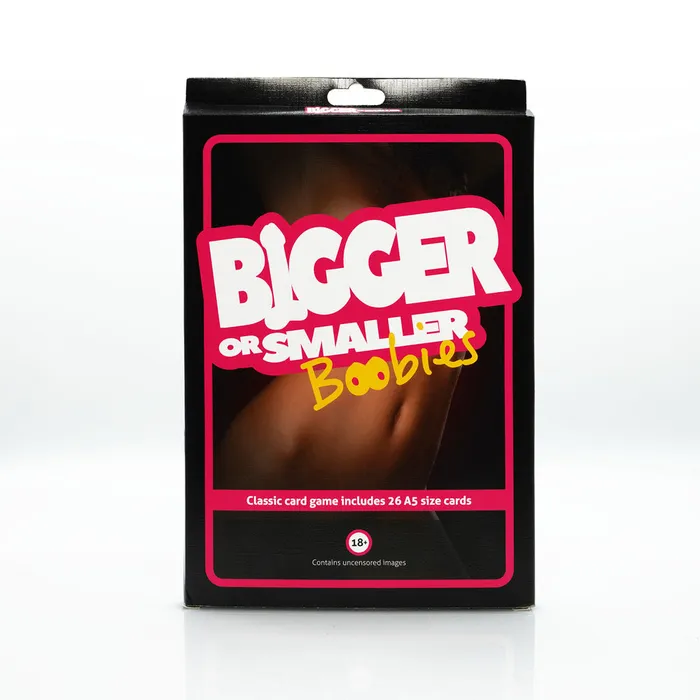 Games Creative Conceptions Bigger or Smaller Boobs Card Game