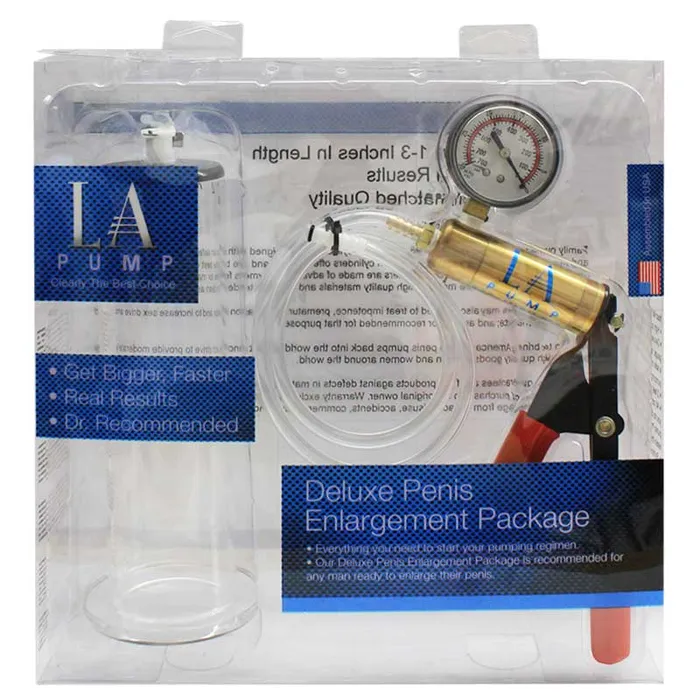 LA Pump Male Sex Toys LA Pump Regular 175in Cylinder Deluxe Pump