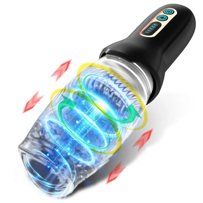 Male Sex Toys Automatic Rotating Vibrator Masturbator For Male Real Oral Sex Glans Trainer Penis Massage Telescopic soniker Male Sex Toys Automatic Rotating Vibrator Masturbator For Male Real Oral Sex Glans Trainer Penis Massage Telescopic soniker