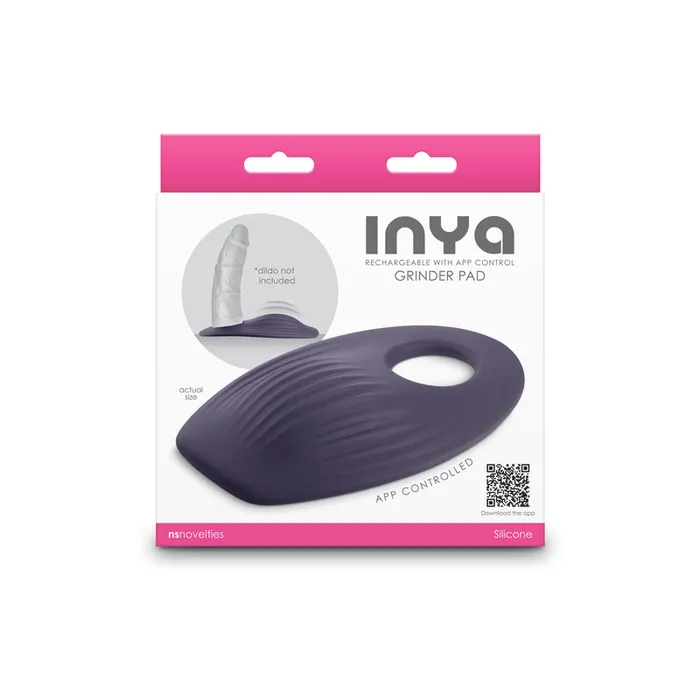 Male Sex Toys NS Novelties INYA Grinder Grey Grey USB Rechargeable Vibrating Grinding Pad with App Control Male Sex Toys NS Novelties INYA Grinder Grey Grey USB Rechargeable Vibrating Grinding Pad with App Control