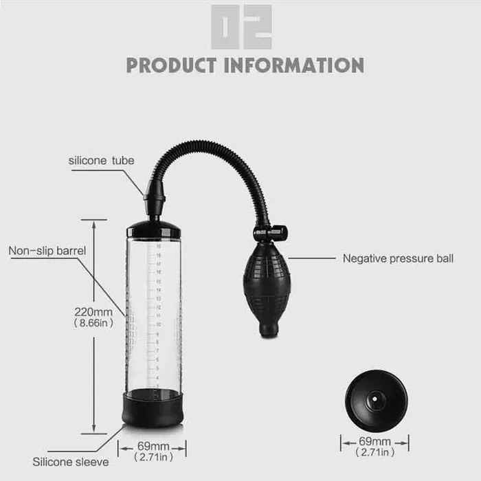 Male Sex Toys soniker Penis Pump Penis Enlargement Vacuum Pump Man Sex Toys