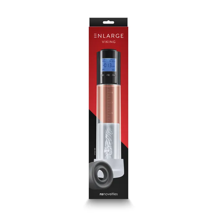NS Novelties Male Sex Toys Enlarge Viking Penis Pump Black
