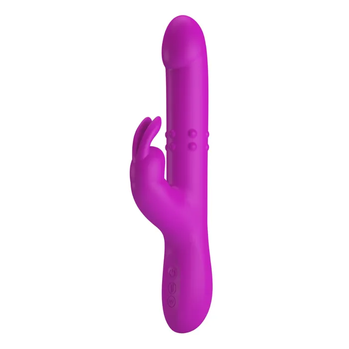 Reese Rotating and Thrusting Rabbit Vibrator Pretty Love Pretty Love Vibrators