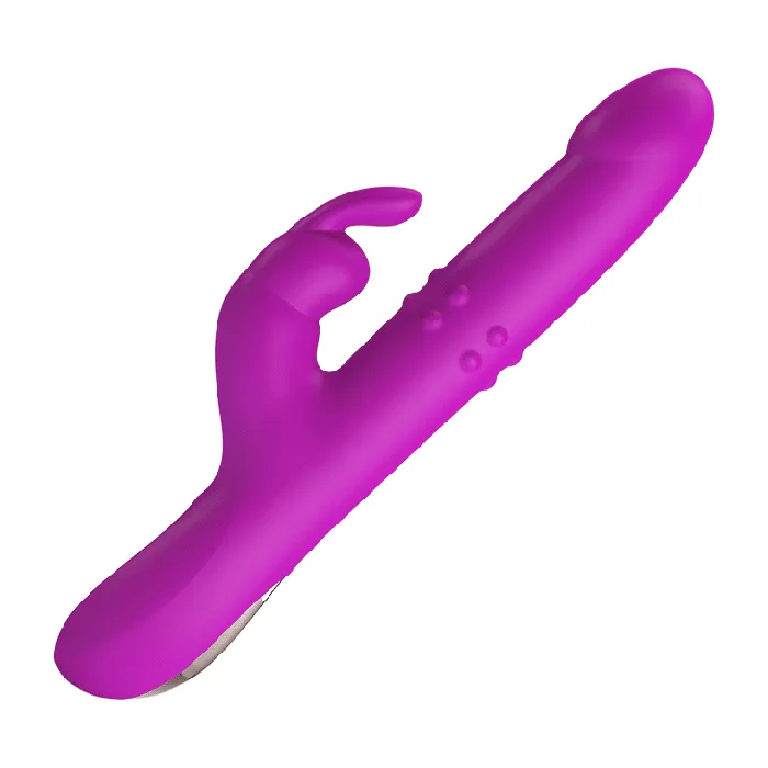 Reese Rotating and Thrusting Rabbit Vibrator Pretty Love Pretty Love Vibrators