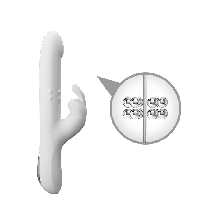 Reese Rotating and Thrusting Rabbit Vibrator Pretty Love Pretty Love Vibrators