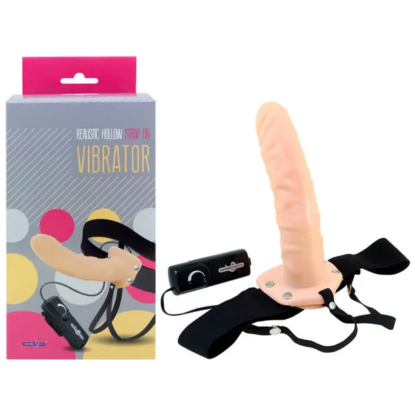 Seven Creations Female Sex Toys Realistic Hollow StrapOn Vibrator 203 cm 8 Hollow Vibrating StrapOn Seven Creations Female Sex Toys Realistic Hollow StrapOn Vibrator 203 cm 8 Hollow Vibrating StrapOn
