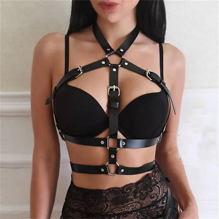 soniker Female Sex Toys SM Sexy Harness Garter Body Strap Belt Stockings Gothic Sword Belts Womens Lingerie Sex Costumes