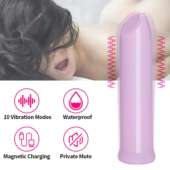 soniker Female Sex Toys Strong Lipstick Vibrator Clit Stimulator Bullet Vagina Masturbation Sex Toys