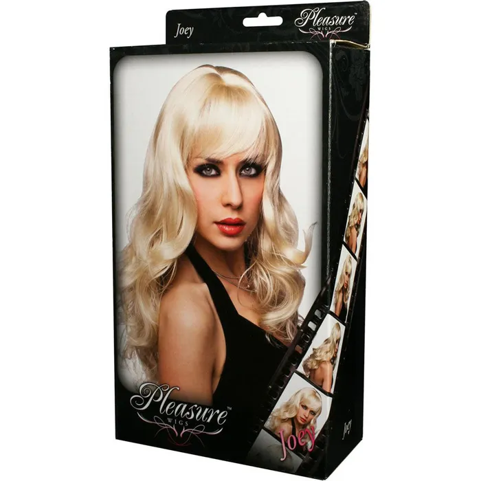Vibrators Xgen Products PLEASURE WIGS Joey Platinum Blonde Blonde Wig
