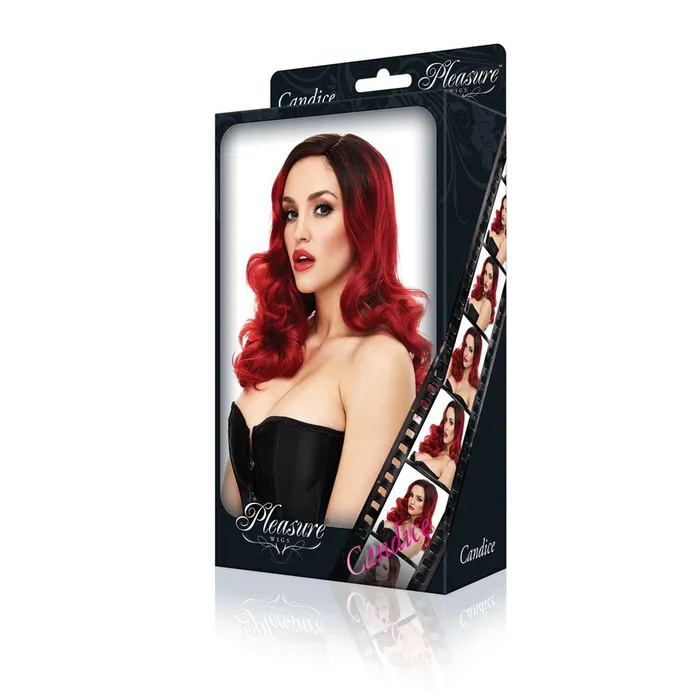 Xgen Products Anal PLEASURE WIGS Candice Black Black Wig