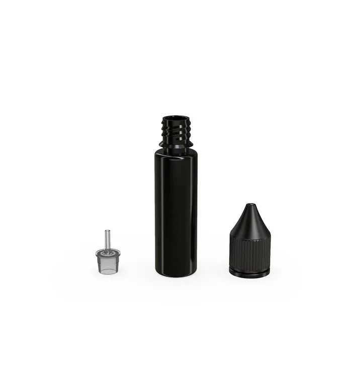 Anal Chubby Gorilla Chubby Gorilla 20ML Unicorn Bottle V3 Opaque Black BottleBlack Cap