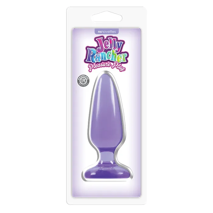 Anal Jelly Rancher Pleasure Plug Medium Purple NS Novelties