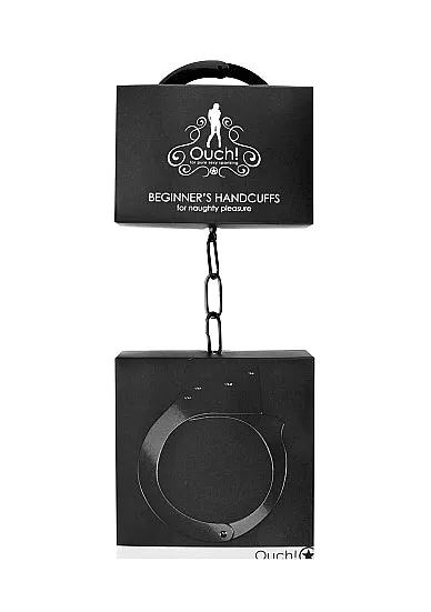 Anal SHOTS AMERICA Beginners Handcuffs Black
