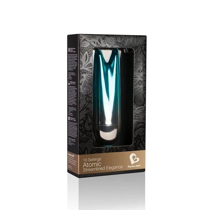 Atomic 10 Speed Teal Rocks Off Vibrators