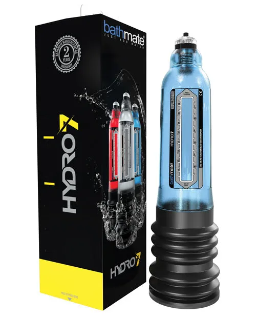 Bathmate Pumps Vibrators Hydro 7 Aqua Blue
