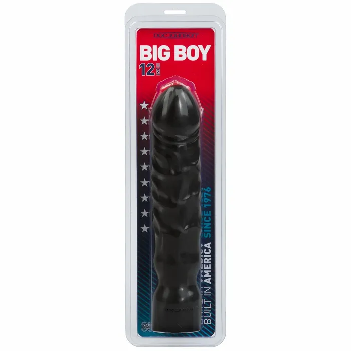 Big Boy 12in Black Doc Johnson Novelties Anal