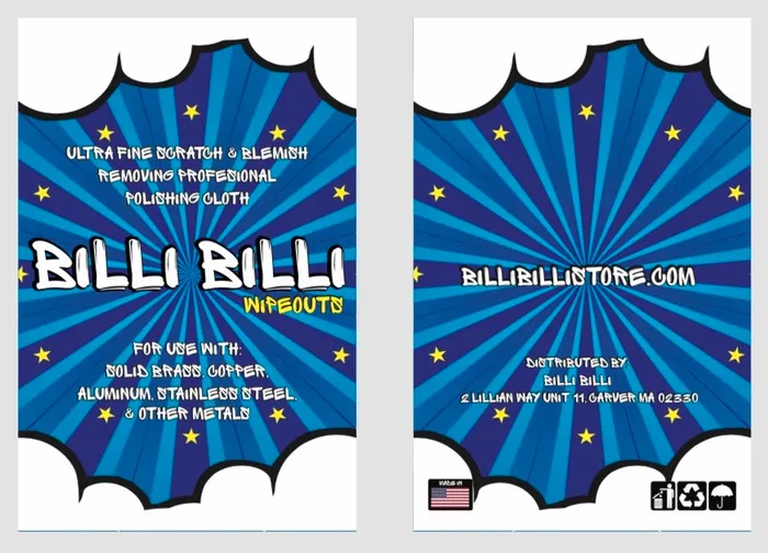 BILLI BILLI Vibrators Billi Billi Wipeouts 2pk