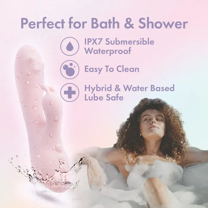 Blush Novelties Female Sex Toys Play With Me Fairy Flutter 197 cm USB Rechargeable Rabbit Vibrator