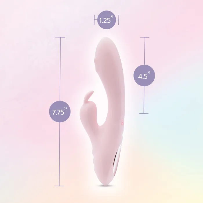 Blush Novelties Female Sex Toys Play With Me Fairy Flutter 197 cm USB Rechargeable Rabbit Vibrator