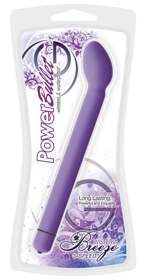 BMS Enterprises Vibrators Breeze Wisteria Massager Purple