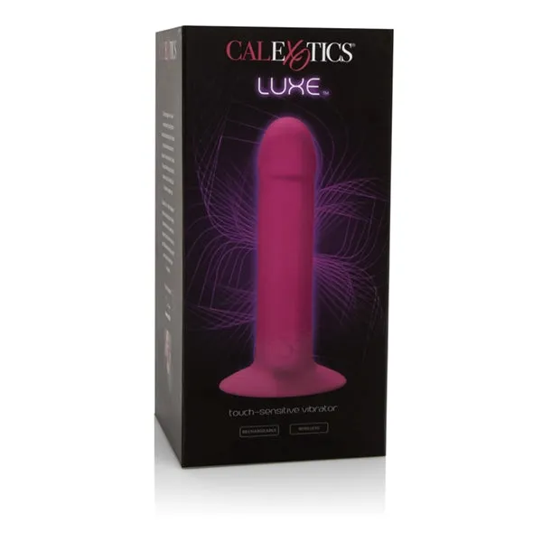 California Exotic Novelties Vibrators Luxe Touch Sensitive Vibrator Pink