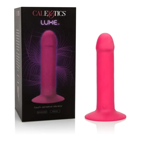 California Exotic Novelties Vibrators Luxe Touch Sensitive Vibrator Pink