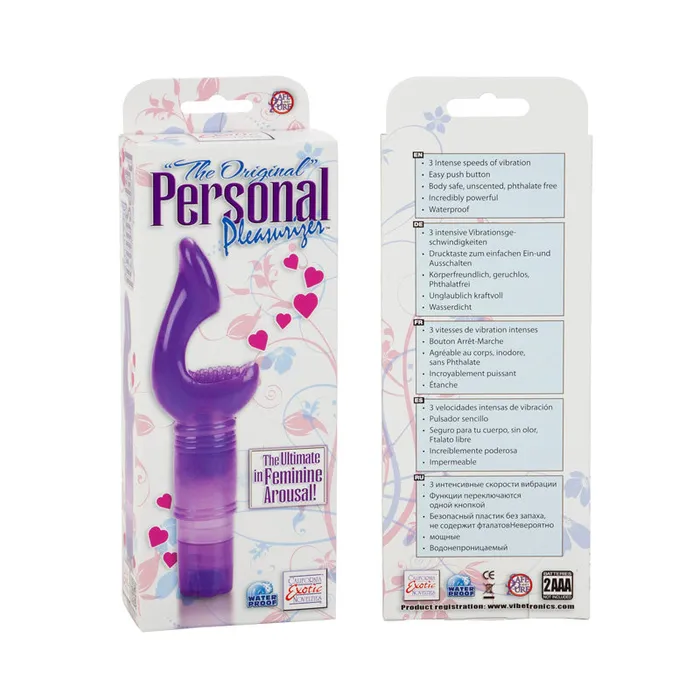 California Exotic Novelties Vibrators Original Personal Pleasurizer Purple
