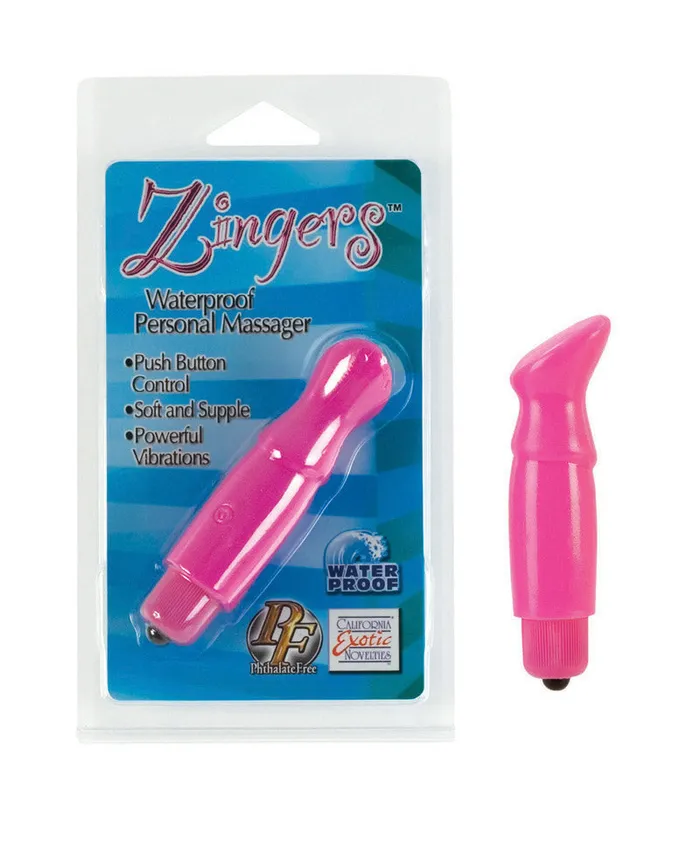 California Exotic Novelties Zingers Pink Vibrators