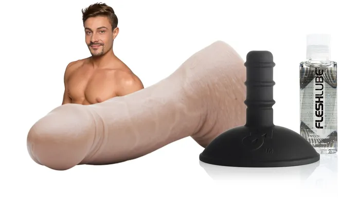 Carter Dane Dildo Pack with Fleshlube Slide Fleshlight Female Sex Toys