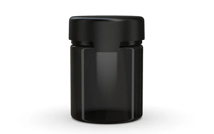 Chubby Gorilla 550CC185FLOZ550ML Aviator CR XL Container With Inner Seal Tamper Translucent BlackOpaque Black Lid Chubby Gorilla Anal