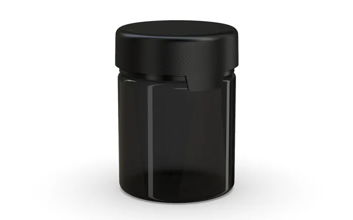 Chubby Gorilla 550CC185FLOZ550ML Aviator CR XL Container With Inner Seal Tamper Translucent BlackOpaque Black Lid Chubby Gorilla Anal