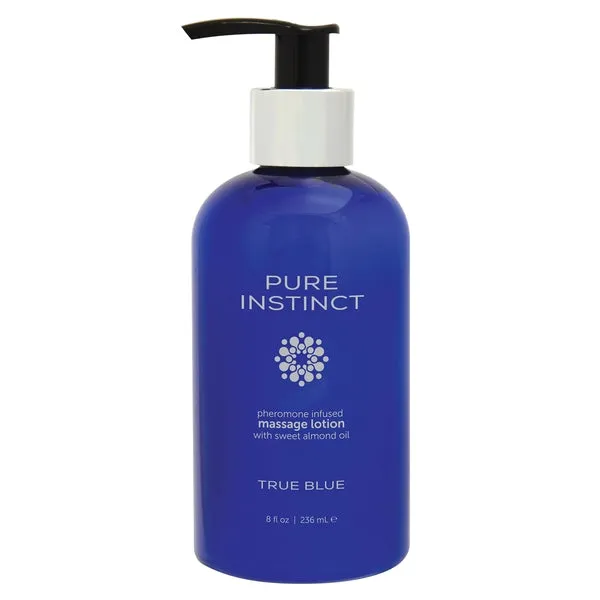 Classic Erotica Pure Instinct Pheromone Massage Lotion True Blue 8 Oz Vibrators Classic Erotica Pure Instinct Pheromone Massage Lotion True Blue 8 Oz Vibrators