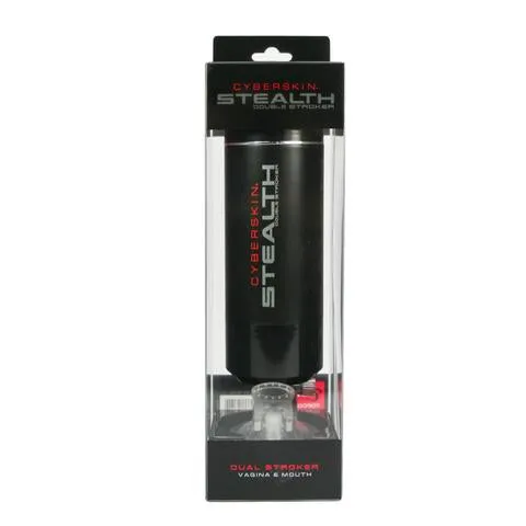 Cyberskin Stealth Double Stroker Vagina Mouth Topco Male Sex Toys
