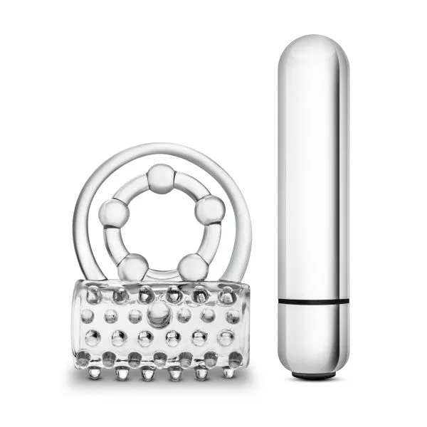 Dildos Blush Novelties Stay Hard Vibrating Super Clitifier Clear